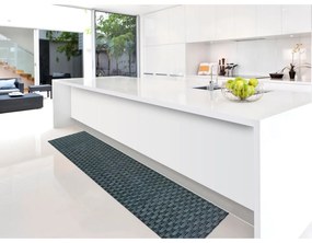 Ciemnoniebieski chodnik 52x100 cm Sprinty Tatami – Universal
