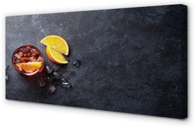 Zdjęcie na płótnie Mrożona Herbata Cytrynowa