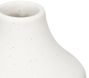 Wazon ceramiczny CIRCLE, biały, 30 cm