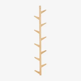 Wieszak Ścienny Gorafe Z Bambusa ↑125 Cm - Sklum
