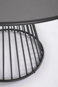 Stalowy okrągły stół ogrodowy ø 120 cm Austin – Bizzotto