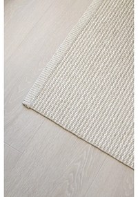 Kremowy chodnik odpowiedni na zewnątrz 60x150 cm Mono Linen Vanilla – Pappelina