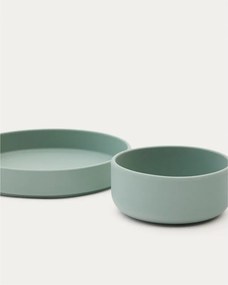 Silikonowy zestaw naczyń dla dzieci 2 szt. Lili – Kave Home