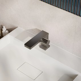Designerska bateria umywalkowa bateria łazienkowa NT3110GKolor gunmetal