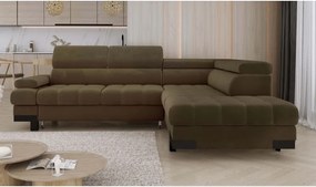 Narożnik SELVA L z funkcją spania i pojemnikiem SALVADOR 10 WERSAL