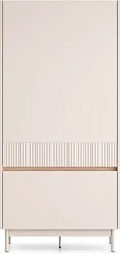 Szafa DUMI 01 4D kaszmirowa/dąb cremona ML MEBLE