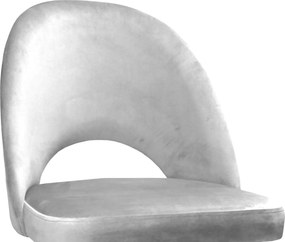 Fotel obrotowy POLO tkanina Welur krzesło biurowe ergonomiczne do biurka : Kolor Stelaża - Chrom, Kolor tkaniny - VELVET - MG39, Typ siedziska - Siedzisko obrotowe 360°, Typ tkaniny - Velvet