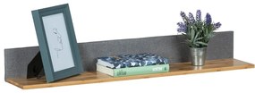 Szare bambusowe półki zestaw 2 szt. 80 cm Bahari – Wenko