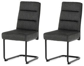 Zestaw krzeseł do jadalni DCL-P3107 GREY2, 2 szt.