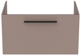 Szarobeżowa wisząca szafka pod umywalkę 80x44 cm i.Life B – Ideal Standard