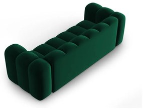 Ciemnozielona sofa 228 cm Lupine – Micadoni Home