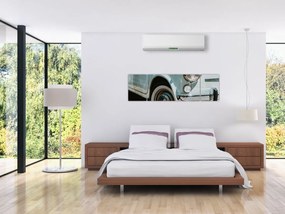 Obraz - Fiat retro samochód (170x50 cm)