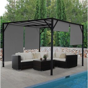 Pergola Beja szary,  4x3m