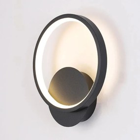 KINKIET ŚCIENNY LED LHJ081-W Czarny