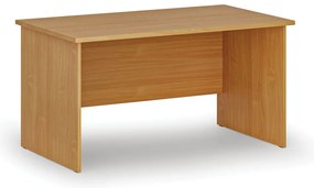 Biurko PRIMO WOOD, 140x80 cm, buk