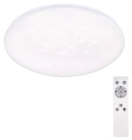 Solight WO763 - LED Plafon ściemnialny STAR LED/24W/230V + pilot