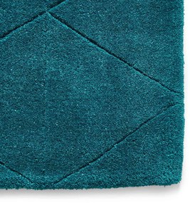 Zielony wełniany dywan Think Rugs Kasbah, 150x230 cm