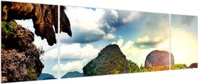 Obraz - Zatoka Phang Nga (170x50 cm)