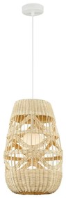 Duża rustykalna biała lampa wisząca - 4X K398 K2-S13