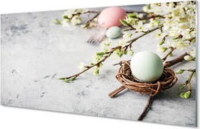 Panel nad Blat Kuchenny Kwiaty i Wielkanocne Pisanki