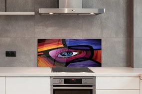 Panel nad Blat Kuchenny Artystyczna Wizja Oka