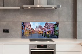 Panel Szklany Urokliwe Niemieckie Stare Miasto