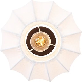 Lampa sufitowa Japandi biała 25 cm - Madleine