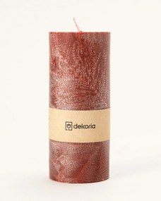 Świeca zapachowa palmowa walec Burgundy