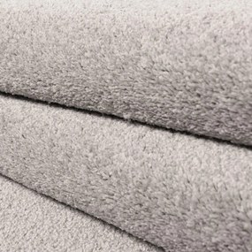 Szarokremowy okrągły dywan ø 200 cm Ata – Ayyildiz Carpets