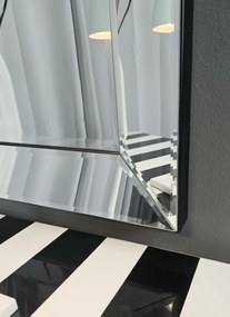 Lustro w lustrzanej ramie, prostokątne , 75x130cm