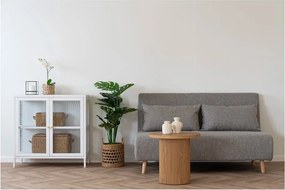 Szara rozkładana sofa 140 cm Marlow – House Nordic