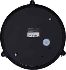 Zewnętrzna lampa ścienna srebrna okrągła IP44 - Noutica