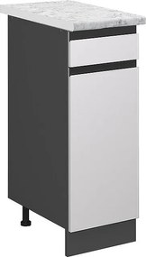 Szafka dolna do kuchni biały 30x60x81.6 r-line