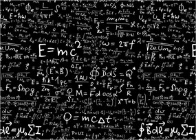 Obraz - Matematyka (70x50 cm)