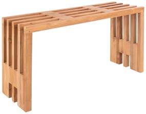 Ławka ogrodowa z drewna tekowego House Nordic Benidorm, 90x30 cm