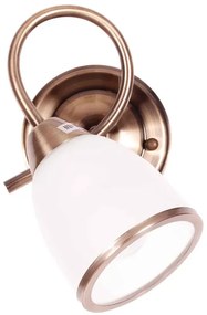 Patynowy elegancki kinkiet klasyczny - S974-Madisol