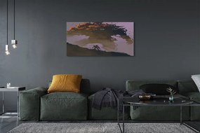 Obraz drukowany na płótnie Człowiek z Głowami