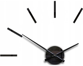 Zegar ścienny naklejany duży nowoczesny akrylowy na ścianę do kuchni salonu