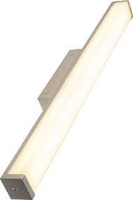 Nowoczesna lampa ścienna do łazienki ze stali 62 cm IP44 - Cascada