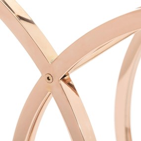 Konsola Chica rose gold 128x40x79cm