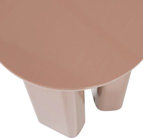 Okrągły stolik z połyskiem ø 40 cm Orivo – WOOOD