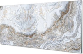 Panel szklany do Kuchni Naturalne Użylenie Marmuru