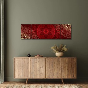 Obraz - Złote mandale (170x50 cm)