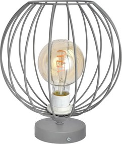 Lampa stołowa MERCURE 1xE27/15W/230V szara