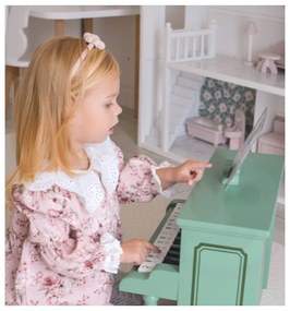Classic world pianinko vintage + książeczka do nauki
