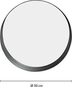 Okrągłe lustro ścienne SVEA, Ø 50 cm