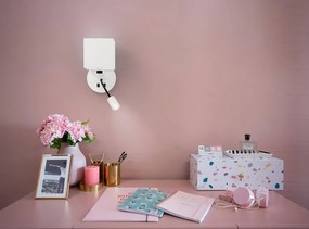 Kwadratowy kinkiet z dodatkową funkcją LED - V078-Tilon