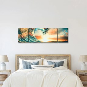Obraz - Fala (170x50 cm)