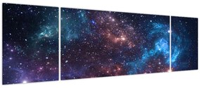 Obraz - Nocne niebo (170x50 cm)