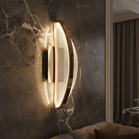 Kinkiet LED G125-W Różowe Złoto